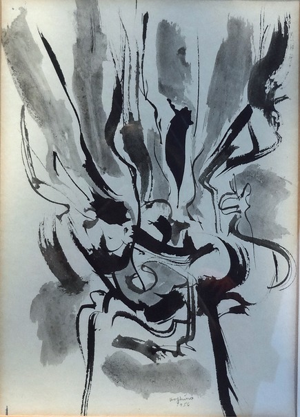 1956 Untitled Ink 19x15