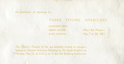 1957 Three Young Americans