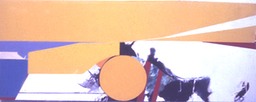 1970-37 Yellow Circle 32x80 coll Hans Vanderhouten