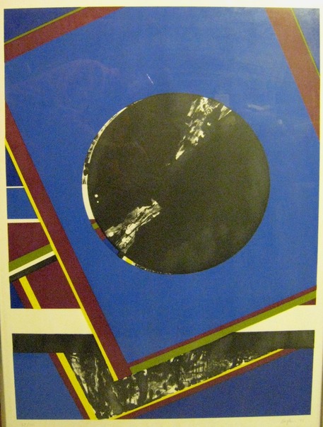 1970 Untitled lithograph  30x22 Priv Coll