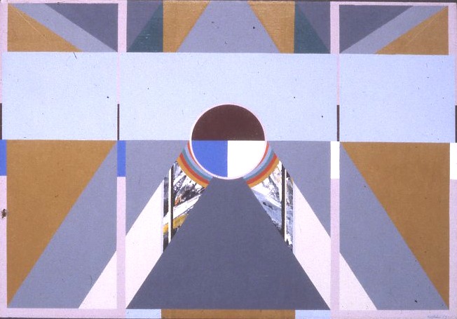 1972-21 Study for Arezzo Palace 36x52 Coll Richard Pelham