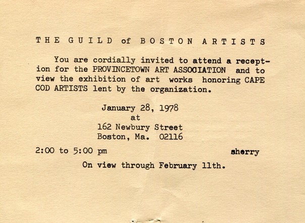1978 Guild of Boston Artists