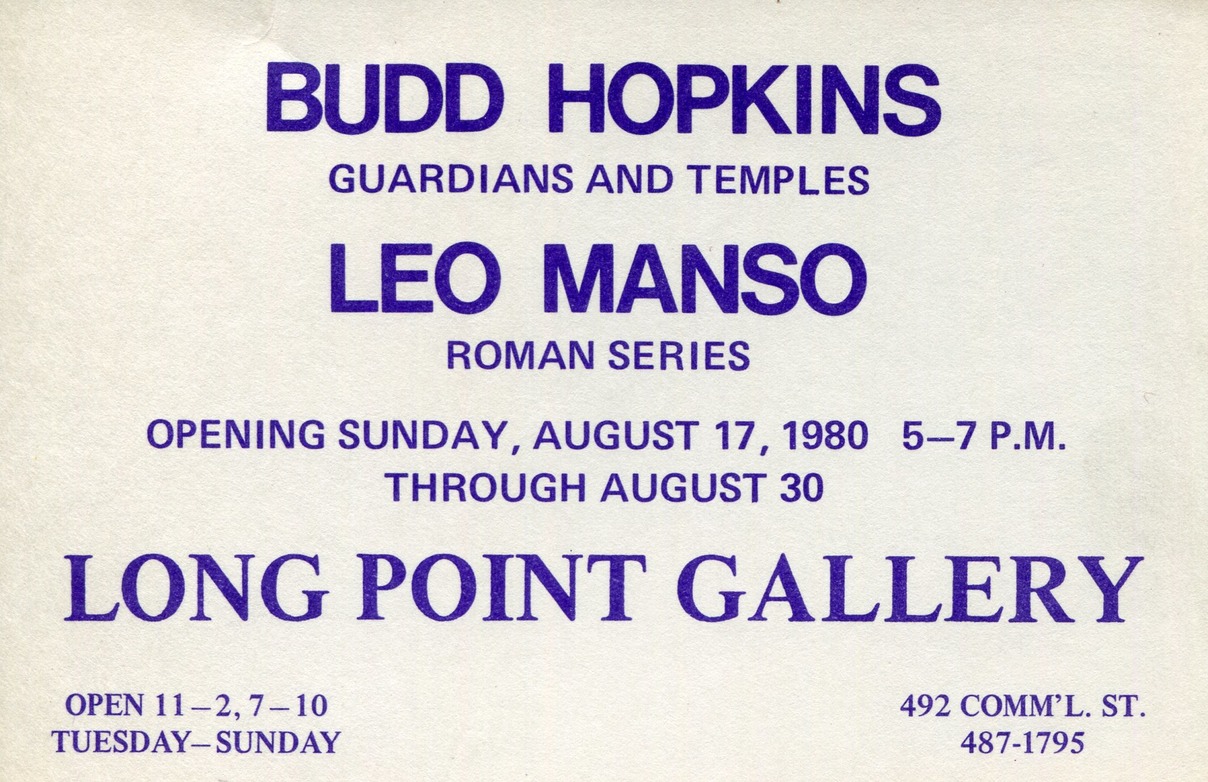 1980 Long Point Gallery solo show