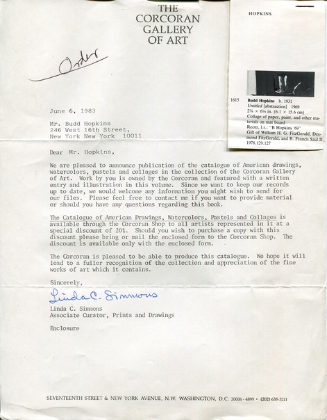 1983 Corcoran Letter