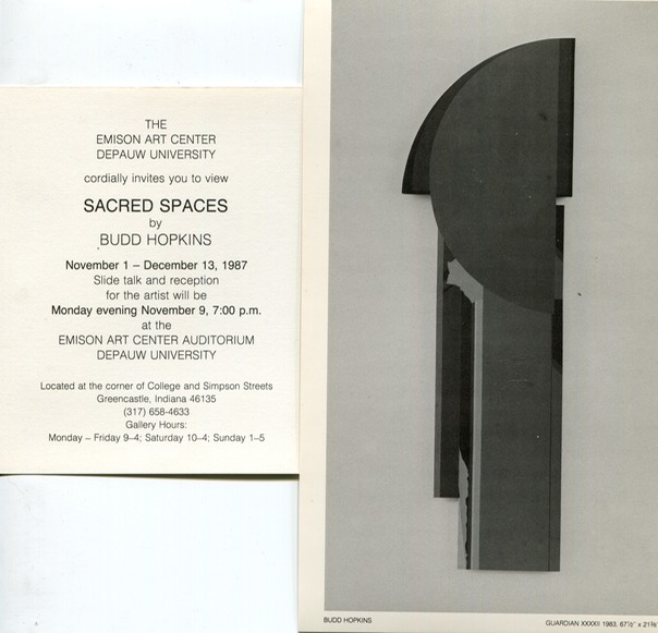 1987 Sacred Spaces