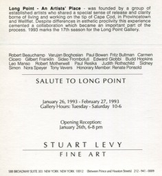 1996 Stuart Levy Gallery
