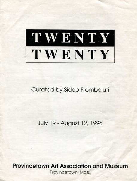 1996 Twenty Twenty show PAAM