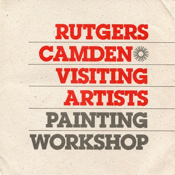 Rutgers Camden Visiting Artists