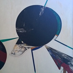 1968, Sun Black, oc, 63 x 51